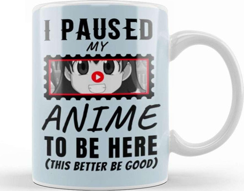 Sarcasm Funny Anime And Manga Otaku Lover Gift Kupa Bardak Porselen