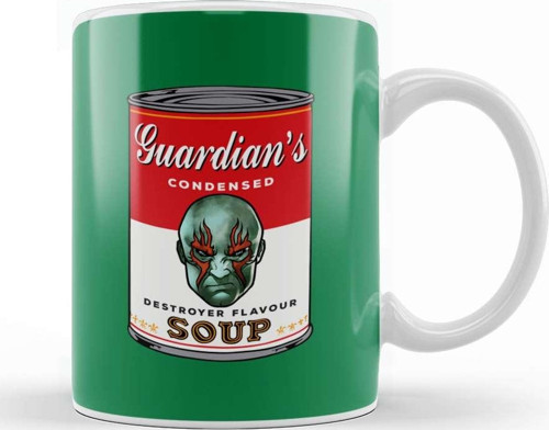 Guardians Of The Galaxy Destroyer Soup Warhol Kupa Bardak Porselen