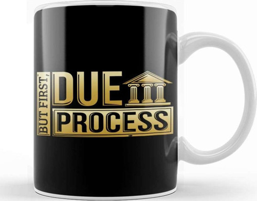 But First Due Process Lawyer & Attorney Trial Kupa Bardak Porselen
