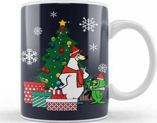 Breezly And Sneezly Around The Christmas Tree Kupa Bardak Porselen