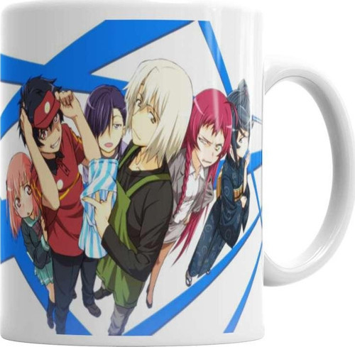 Hataraku Maousama! The Devil Is A Parttimer! Kupa Bardak Porselen