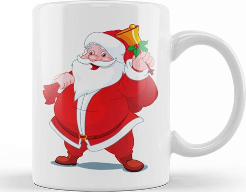 Yılbaşı Yeni Yıl Konseptli Noel Ayıcıklar 03 Kupa Bardak Porselen