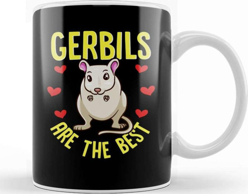 Gerbils Are The Best Awesome Gerbil Obsessed Kupa Bardak Porselen