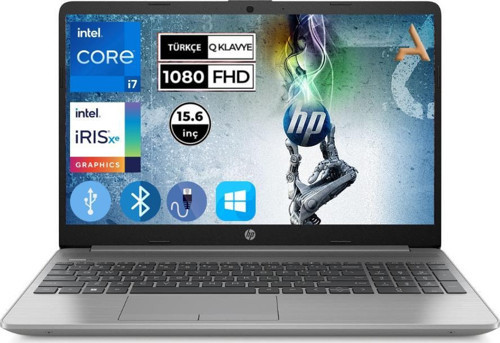 250 G9 I7-1255U 16GB 256GB M.2 SSD 6Q8M8ESATL24 15.6" W10pro Taşınabilir Bilgisayar