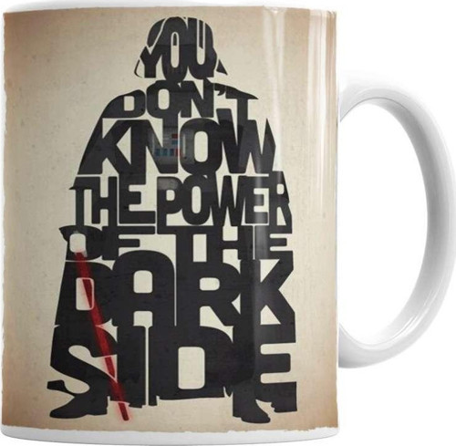 The Power Of The Dark Side Kupa Bardak Porselen