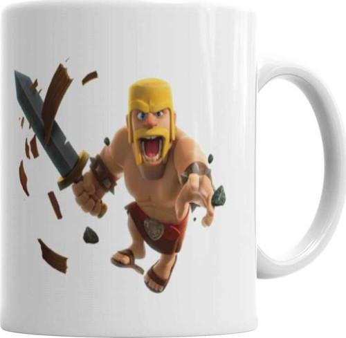 Clash Of Clans Barbaro War Kupa Bardak Porselen