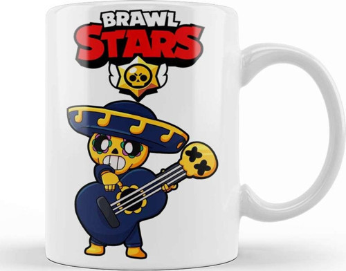Brawl Stars Serenadçı Poco Kupa Bardak Porselen