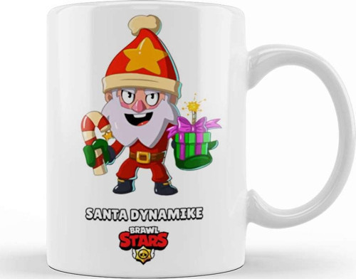 Brawl Stars Santa Dynamıke Kupa Bardak Porselen