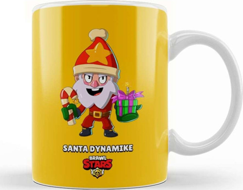 Brawl Stars Santa Dynamıke Kupa Bardak Porselen