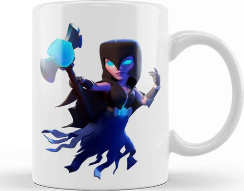 Clash Of Clans Witch Queen Kupa Bardak Porselen