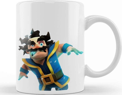 Wizard From Clash Of Clans Kupa Bardak Porselen
