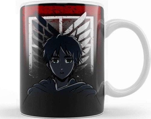 Attack On Titan Human Hope Kupa Bardak Porselen