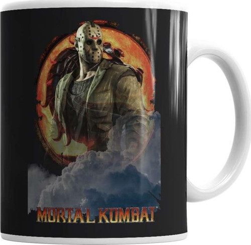 Camiseta Jason Voorhees Mortal Kombst Game Kupa Bardak Porselen