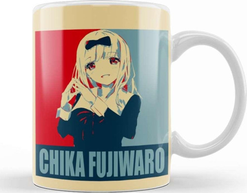 Love Is War Chika Fujiwaro Kupa Bardak Porselen
