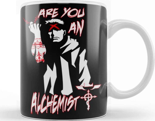 Fullmetal Alchemist Brotherhood Are You An Kupa Bardak Porselen