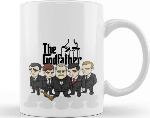 The Godfather İllüstrasyon Kupa Bardak Porselen