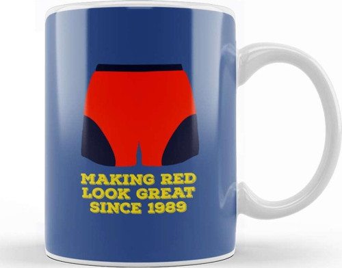 Baywatch Swim Shorts Making Red Look Great Kupa Bardak Porselen