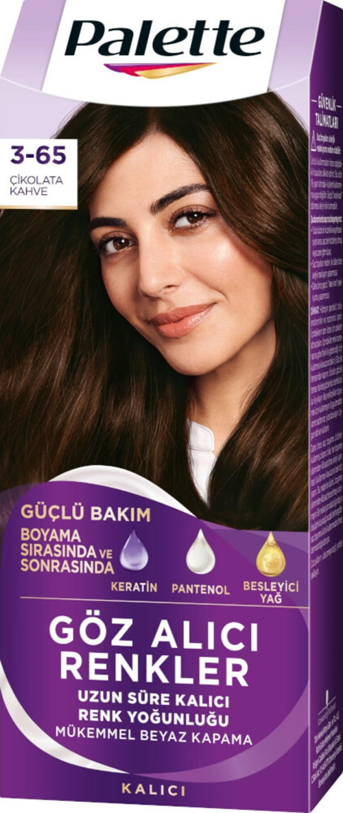 Saç Boyası Göz Alıcı Renk 3-65 Çikolata Kahve