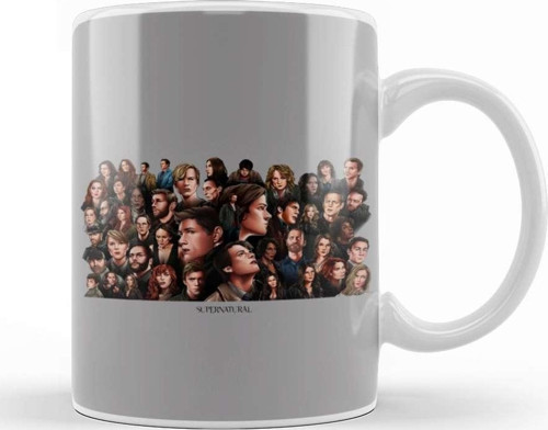 15 Seasons Of Supernatural Kupa Bardak Porselen