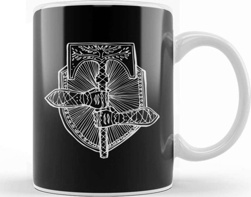 Destiny Rise Of Iron White Kupa Bardak Porselen