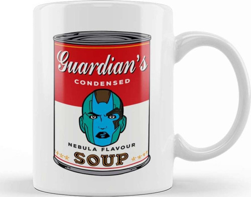 Guardians Of The Galaxy Nebula Soup Warhol Kupa Bardak Porselen