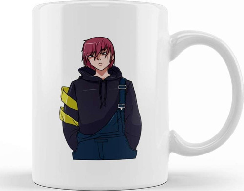 Anime Character Hero Male Japanese Culture Kupa Bardak Porselen
