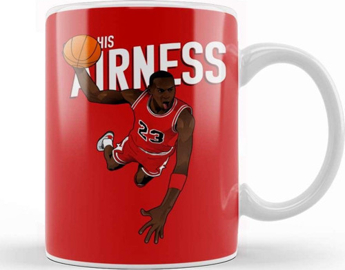 Michael Jordan His Airness Kupa Bardak Porselen