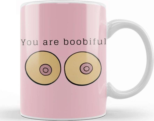 You Are Boobiful Boobs Job Kupa Bardak Porselen