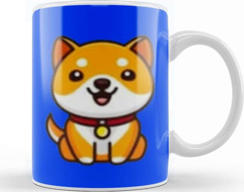 Baby Doge Coin Dogecoın Crypto To The Moon Kupa Bardak Porselen