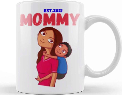 Best Mom Mommy Est Flower Mothers Day 2021 Kupa Bardak Porselen