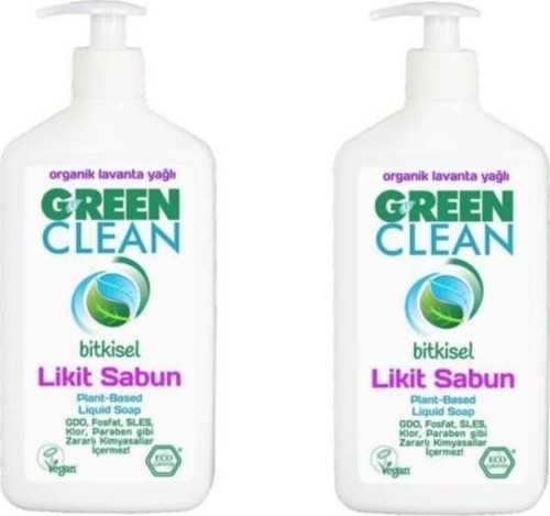 Organik Portakal Yağlı Likit Sabun 500 ml 2'li Set