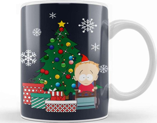 Timmy Around The Christmas Tree South Park Kupa Bardak Porselen