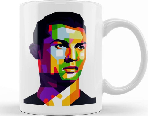 Cristiano Ronaldo 7 Cr7 01 Kupa Bardak Porselen