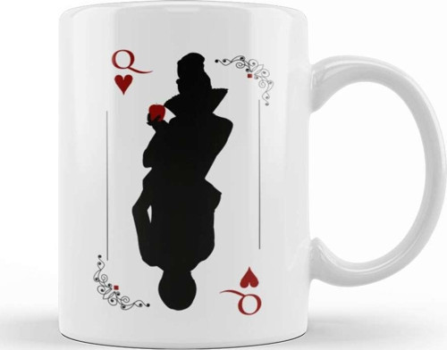 Evil Queen Queen Of Hearts Kupa Bardak Porselen