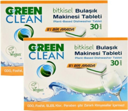 Bitkisel Bulaşık Makinesı Tableti 30lu X 2 Adet
