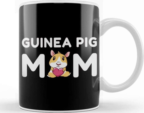 Guinea Pig Mom Cavy Mother Kupa Bardak Porselen