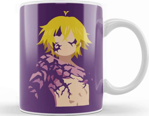 Nanatsu No Taizai Meliodas Kupa Bardak Porselen