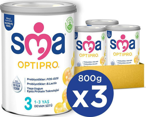 3 Optipro Probiyotik Devam Sütü 800 Gr X 3 Adet