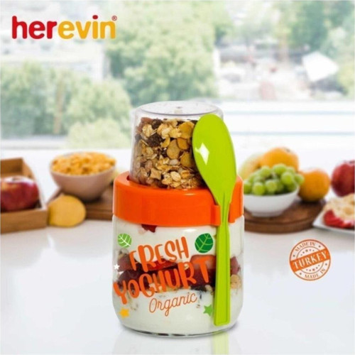425 cc Desenli Yoğurt Kavanozu 131615-000