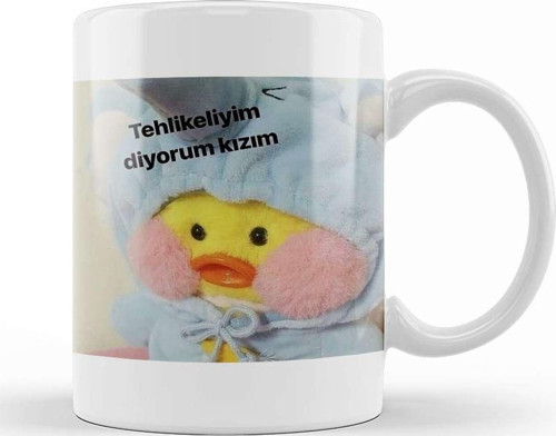 Tehlikeliyim Diyorum Kızım Kupa Bardak Porselen