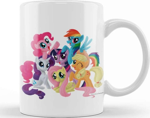 My Little Pony Birthday 02 Kupa Bardak Porselen