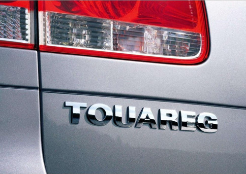 VW Touareg 2007-2010 Arka Bagaj Kapağı TOUAREG Yazısı 7L6853687