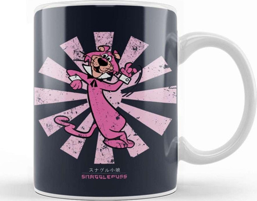 Snagglepuss Retro Japanese Kupa Bardak Porselen