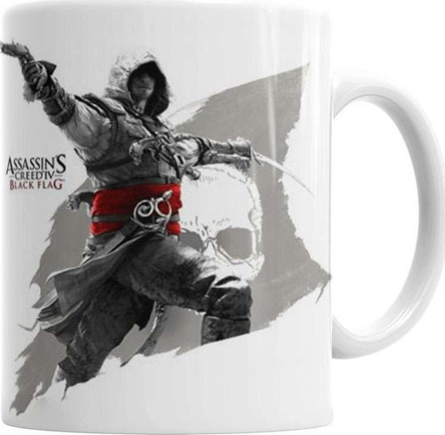 Assassin Creed Black Flag Kupa Bardak Porselen