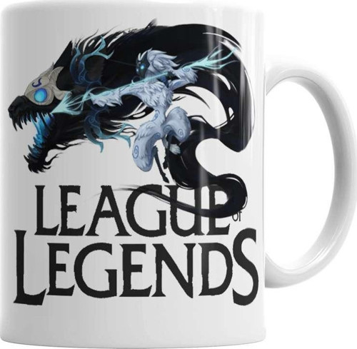 League Of Legends Kindred Kupa Bardak Porselen