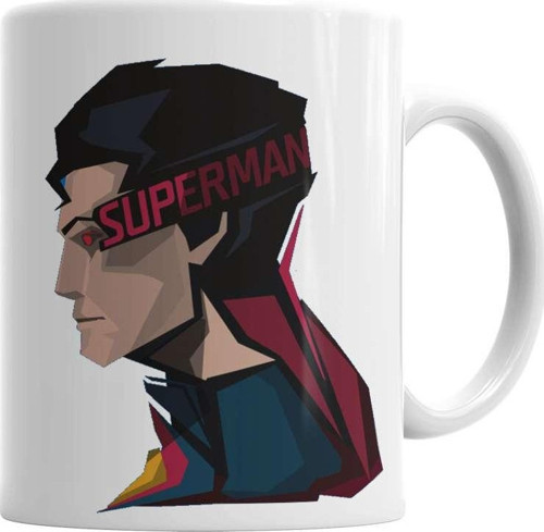Superman The Man Of Steel Kupa Bardak Porselen