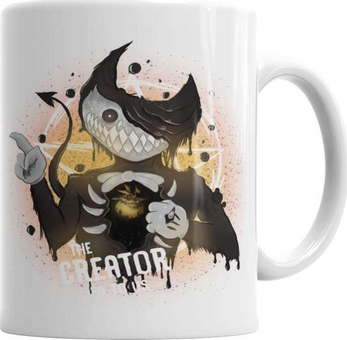 Bendy And The Ink Machıne Kupa Bardak Porselen
