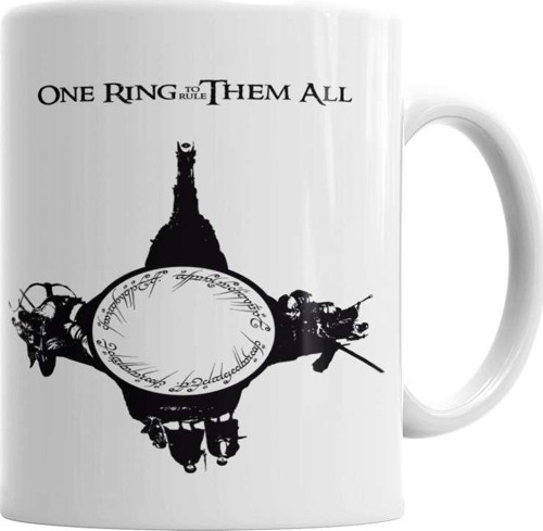 One Ring To Rule Them All Kupa Bardak Porselen
