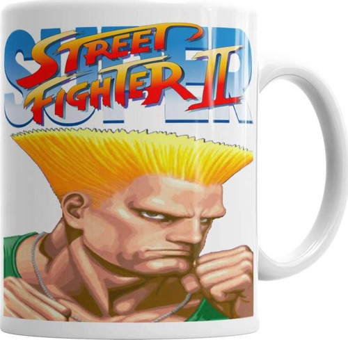 Street Fighter 2 Fei Long Kupa Bardak Porselen