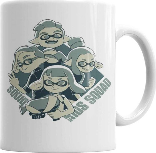 Splatoon Squid Kids Squad Kupa Bardak Porselen